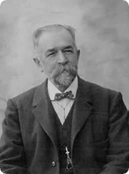 Fidel Faro Arche (1847-1919). Foto tomada hacia 1910.