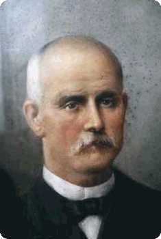 Leandro Cano Gracia. Foto tomada hacia 1892. Leandro tenia unos 52 años de edad.