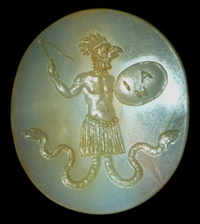 Símbolos gnósticos. Muchos escritos apócrifos son de orgen gnóstico.